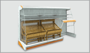fruit refrigerated cabinet